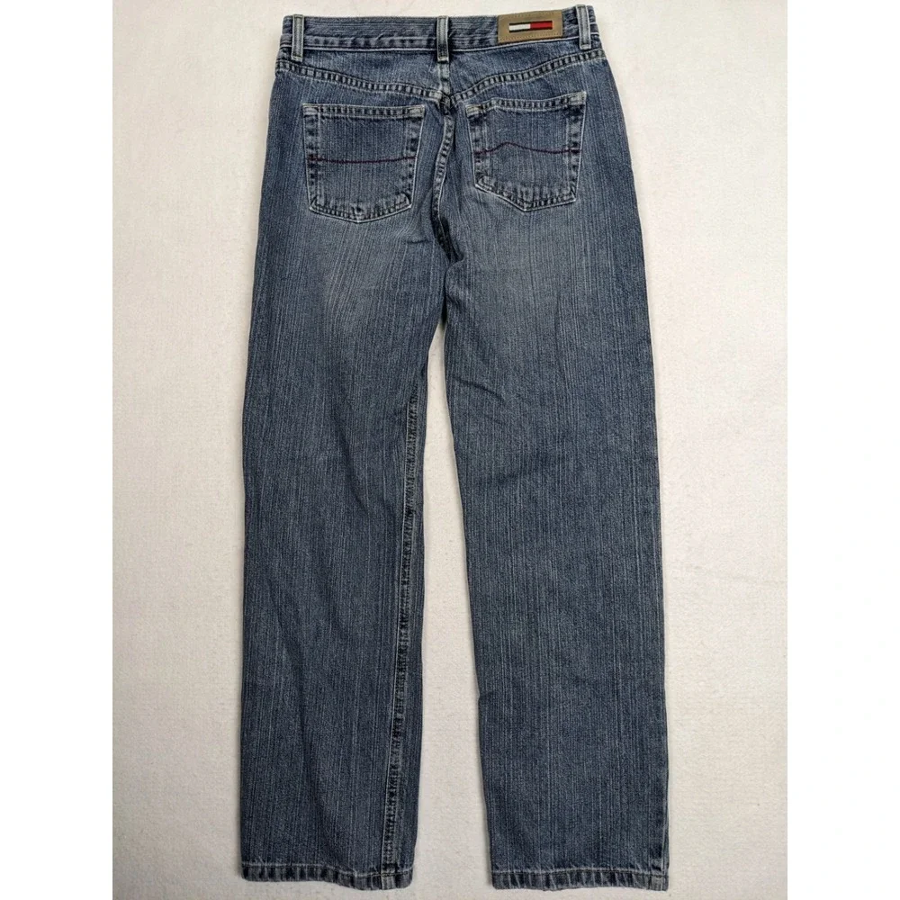 Tommy Hilfiger‎ Womens Size 4 Blue Denim Straight Leg Jeans